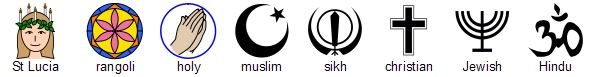 religious symbols