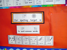 spelling targets