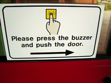 buzzer sign